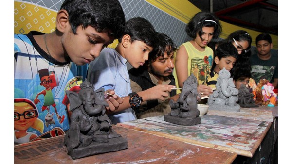  ಮಣ್ಣಿನ ಗಣಪ ಮಾಡುವ ವಿಧಾನ