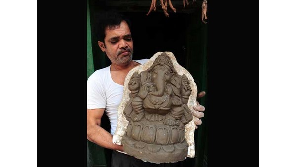  ಸೃಜನಶೀಲತೆಗೆ ತಕ್ಕಂಗೆ ಗಣಪತಿಯ ಮೂರ್ತಿ ಮೂಡುತ್ತದೆ