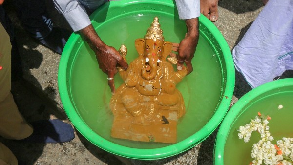 ದೊಡ್ಡ ಗಾತ್ರದ ಮೂರ್ತಿ ವಿಸರ್ಜನೆಗೆ ತಾತ್ಕಾಲಿಕ ಕಲ್ಯಾಣಿ 