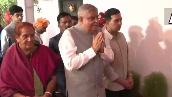 Congratulations to the new Vice President Jagdeep Dankhar 