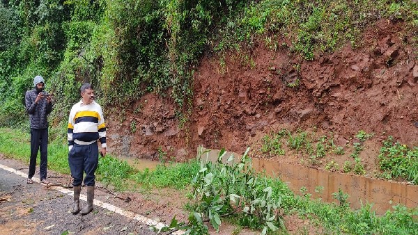 Hillock, Landslides in Kodagu District due to Heavy Rainfall