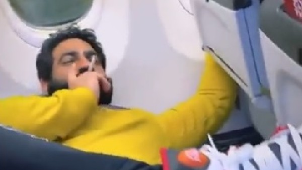 Person who smoked a cigarette inside the plane: Minister Jotiradhya Scindia instructed to take action