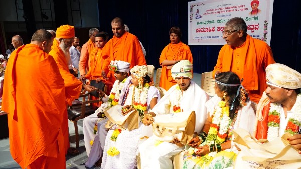 ಮುರುಘಾ ಮಠದಲ್ಲಿ ಸಾಮೂಹಿಕ ವಿವಾಹ