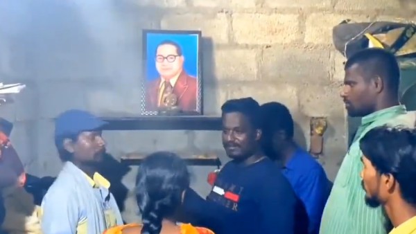 Kolar: Dalit Family Replaces Hindu gods with Buddha, Ambedkar after Boycott by villagers Kolar: Dalit Family Replaces Hindu gods with Buddha, Ambedkar after Boycott by villagers