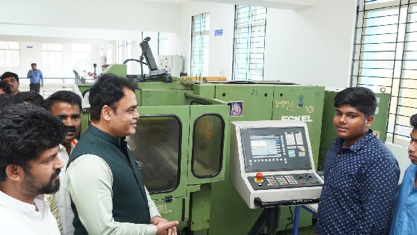 Launch of GTTC center in Hunsur, training of 500 youths per year Launch of GTTC center in Hunsur, training of 500 youths per year