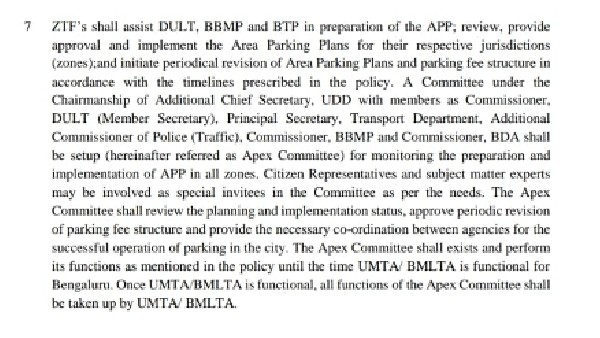  ನಿಗದಿತ ಸ್ಥಳದಲ್ಲಿ ಹೊರತು ಬೇರೆಡೆ ಪಾರ್ಕಿಂಗ್‌ಗೆ ಅವಕಾಶವಿಲ್ಲ 