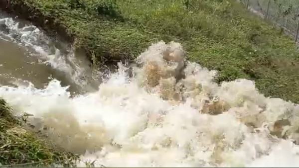 Roads, Houses Waterlogged after Record Rain in Chikkamagaluru District 