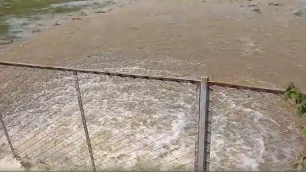 Roads, Houses Waterlogged after Record Rain in Chikkamagaluru District 