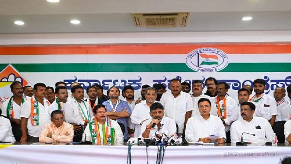 BJP Ldeaer Former MLA HR Gaviyappa Joins Congress