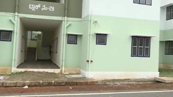 Gadag; Discrimination in Hightech houses allotment, poor people anger aginest MLA