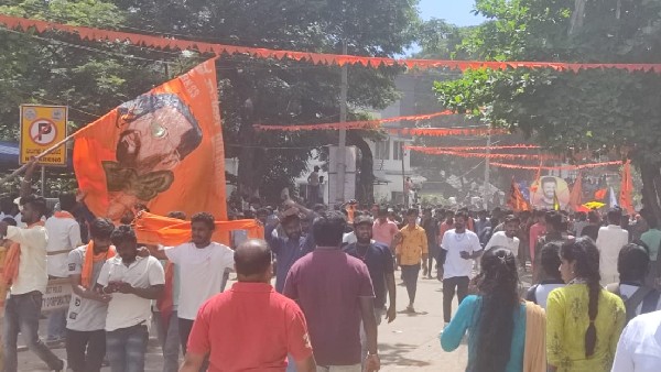 Procession of Hindu Mahasabha Ganpati in Davanagere: No Entry of Vehicles Inside the City 