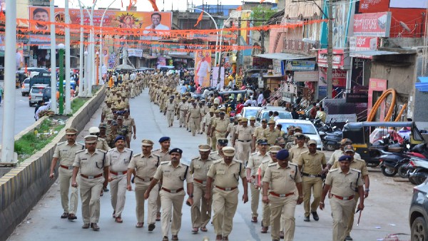  ಪೊಲೀಸರ ಸರ್ಪಗಾವಲು 