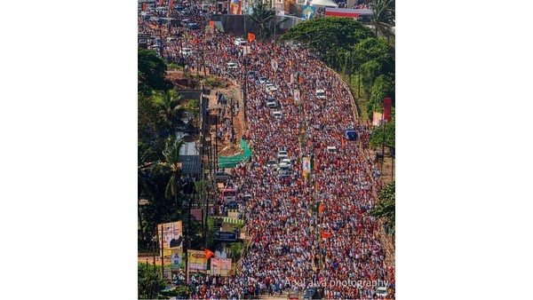  ಮೋದಿ ಕಾರ್ಯಕ್ರಮಕ್ಕೆ ಯೋಜನೆಗಿಂತ ಮೂರು ಪಟ್ಟು ಜನ