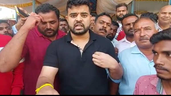 Everyone is doing politics in DeveGowda name in Hassan district: Prajwal Revanna