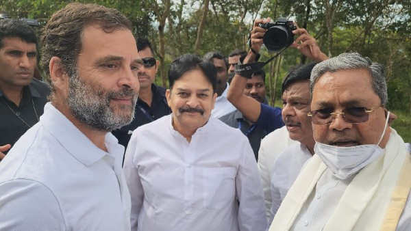 Rahul Gandhi lead Bharat Jodo Yatra Reach to Karnataka via Gundlupet Rahul Gandhi lead Bharat Jodo Yatra Reach to Karnataka via Gundlupet