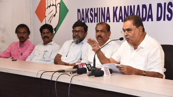insult to Narayan Guru by BJP; Ramanath Rai outrage in Mangaluru 