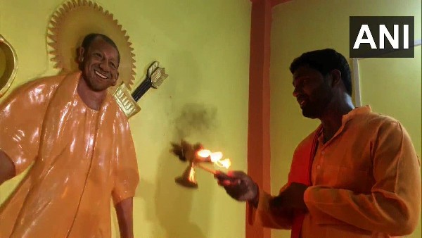 A Temple built for Yogi Adityanath in Ayodhya 