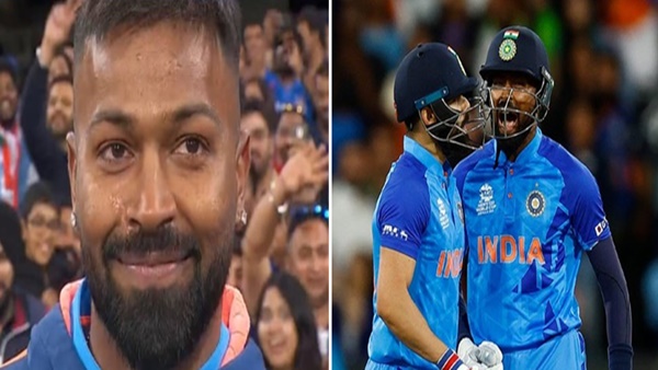 Hardik Pandya gets emotional while remembering his late father after Indiaswin over Pakistan Hardik Pandya gets emotional while remembering his late father after Indiaswin over Pakistan