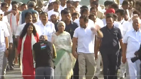 ಪಾದಯಾತ್ರೆ ಮನಸ್ಸಿಗೆ ಮುಟ್ಟುತ್ತಿದೆ ಪಾದಯಾತ್ರೆ ಮನಸ್ಸಿಗೆ ಮುಟ್ಟುತ್ತಿದೆ