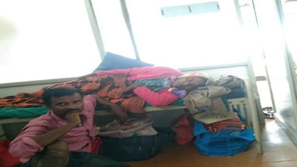 Hosadurga: Little child suffering from Lung disease Parents seek money for treatment 