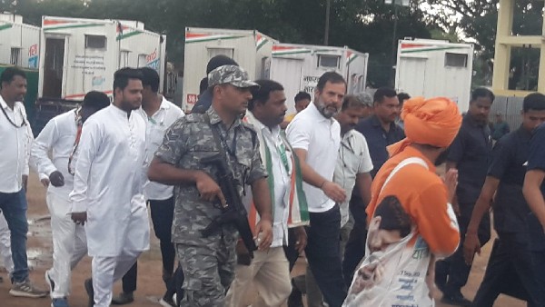 Bharat Jodo Yatra Resume one hour late in Hiriyuru, Know Why