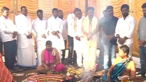 Bharat Jodo Yatra; Homa Performs in Ballari for success of Yatra 