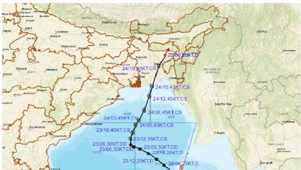 Cyclone Sitrang entry to in landfall then decrease likely rain expect in Karnataka