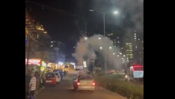 Udupi police arrested the young man who burst firecrackers on the car