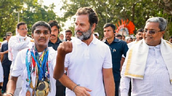 Congress BJP BS Yediyurappa Siddaramaiah Basavaraj Bommai Bharat Jodo Yatra Rahul Gandhi