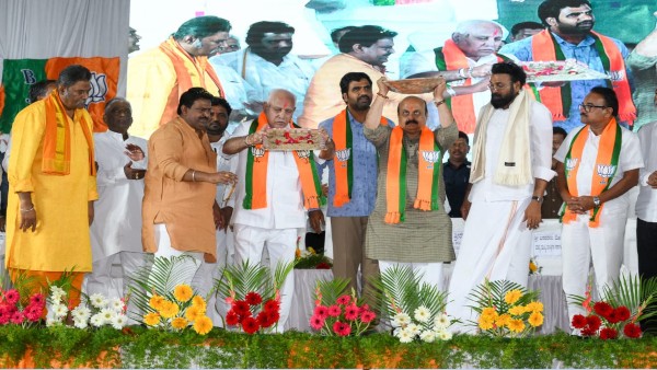 BS Yediyurappa Lashes Out At Congress: BJP Jana sankalpa yatra