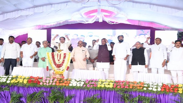 Yediyurappa Absent For BJP Jana Sankalpa Yatra In Aurad Bidar 