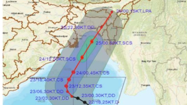 Cyclone Sitrang entry for Indian coast on Monday What is rain status of Karnataka