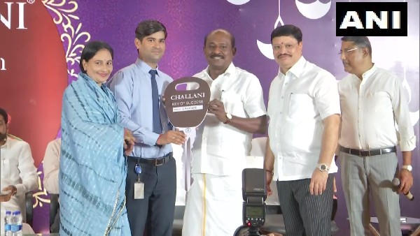 Chennai jewellery shop owner gifted cars, bikes to his staff as Diwali gifts Chennai jewellery shop owner gifted cars, bikes to his staff as Diwali gifts