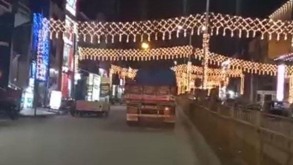 Hasanamba jatra; lighting decoration like Mysuru Dasara