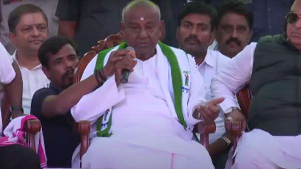 JDS Chief HD Devegowda send message about his health and partys future political plan 