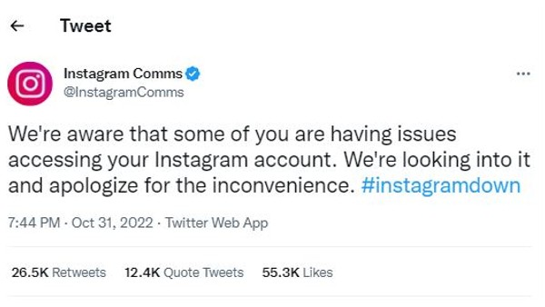 Instagram outage across the world including Bengaluru, many accounts suspended 