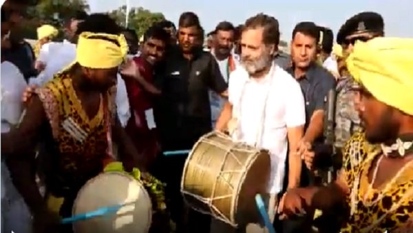 BJP and TRS two sides of same coin: Rahul Gandhi