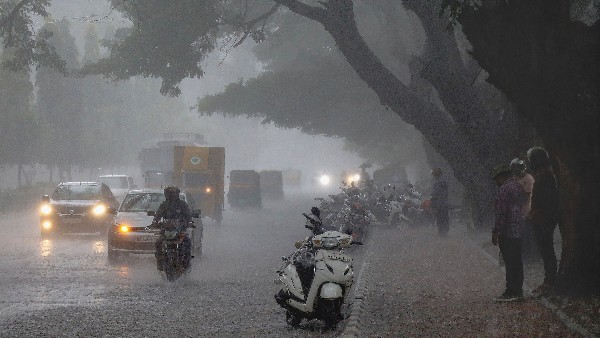 Torrential rain recorded in Bengaluru city on Oct 18 Traffic disturbed