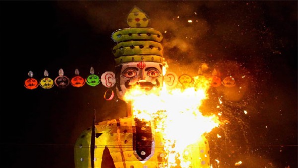 ರಾವಣ, ಮೇಘನಾದ್ ಮತ್ತು ಕುಂಭಕರಣನ ದಹನವಿಲ್ಲ ರಾವಣ, ಮೇಘನಾದ್ ಮತ್ತು ಕುಂಭಕರಣನ ದಹನವಿಲ್ಲ