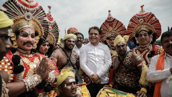 108 ಅಡಿ ಪ್ರತಿಮೆ ಸೃಷ್ಟಿಸಿದ ಶಿಲ್ಪಿ ರಾಮ್‌ ಸುತರ್