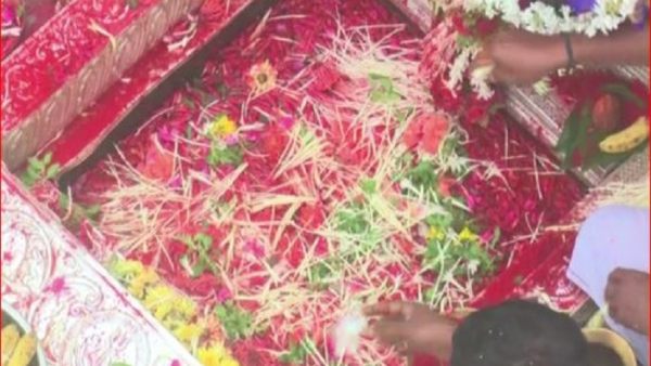 Thousands Of Devotees Witness Cauvery Theerthodbhava At Talacauvery