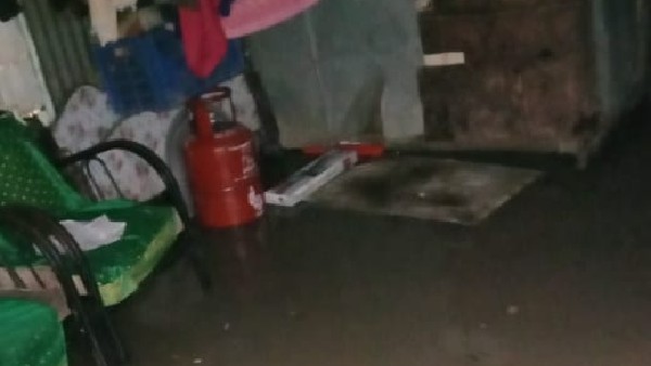  ಜಮೀನಿಗೆ ನುಗ್ಗಿದ ನೀರು, ಮನೆ ಗೋಡೆ ಕುಸಿತ 