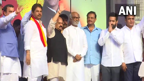 Karnataka Ratna Award Rajinikanth Jr. NTR Remembers Puneeth Raj Kumar