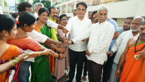 Program of Construction government school rooms Viveka launches by Ashwath narayan Program of Construction government school rooms Viveka launches by Ashwath narayan