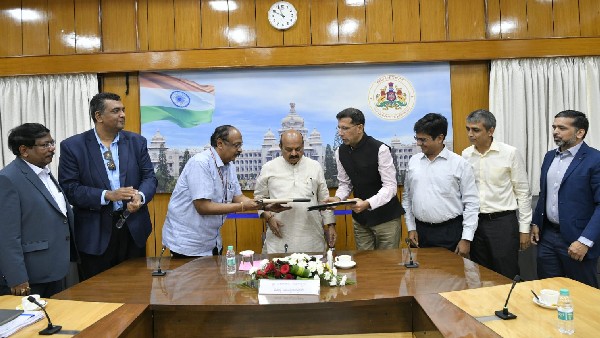 Signing of between CEGIS and Government of Karnataka 