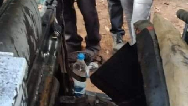 Mangaluru; Blast in moving auto, Two injured