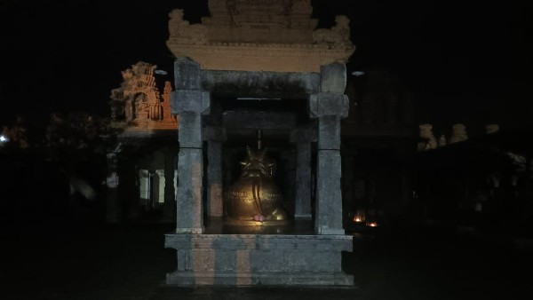  ಮಹದೇಶ್ವರನಿಗೆ 122 ಗ್ರಾಂ ಚಿನ್ನ ಅರ್ಪಣೆ