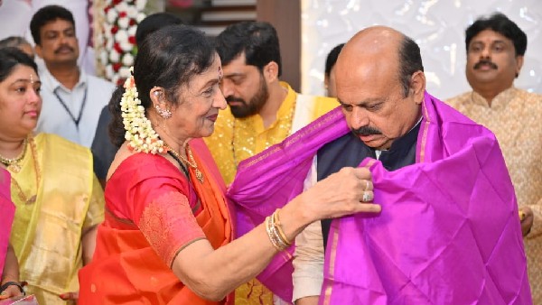 Basavaraj Bommai Attend Vishnuvardhan House Warming Ceremony 