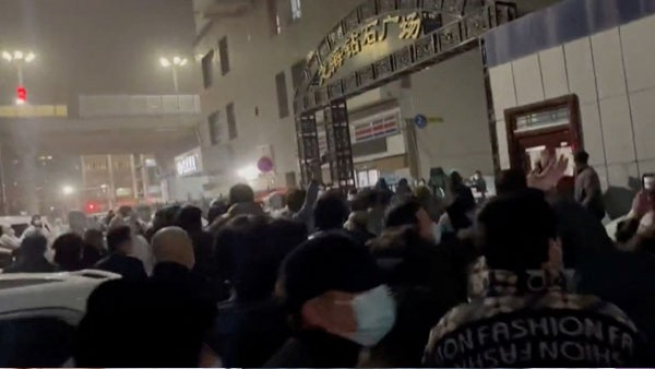 Covid protest: Chinas reaction after BBC accusations