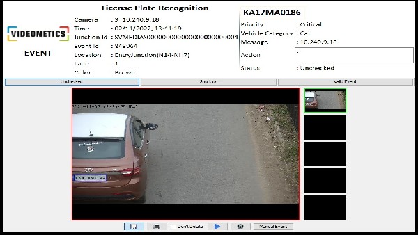 254 CCTV Cameras Installed to Control Traffic violation in the Davanagere city 